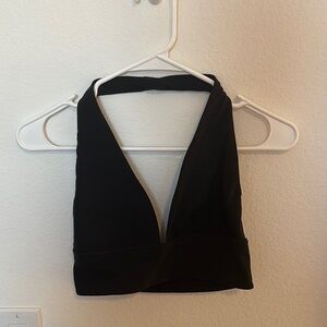 Black Halter Neck lululemon bra